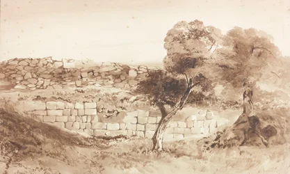 Teil der östlichen Wallanlage von Birdoswald